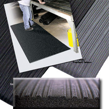 Mat 3x8 3/8&quot; Thick Relaxa-Mat Expanded Vinyl Anti-Fatigue