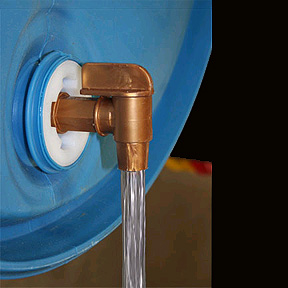 Faucet 3/4&quot; Plastic Drum