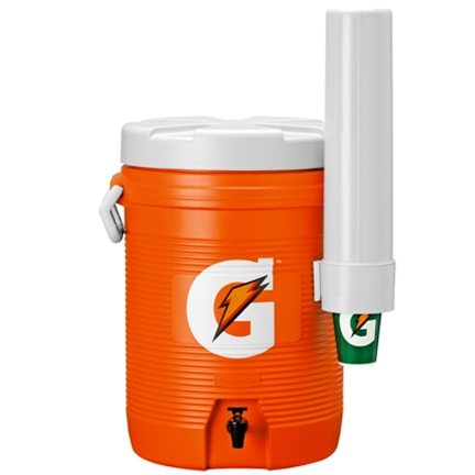 COOLER W/Cup Disp &amp; Spigot 5G