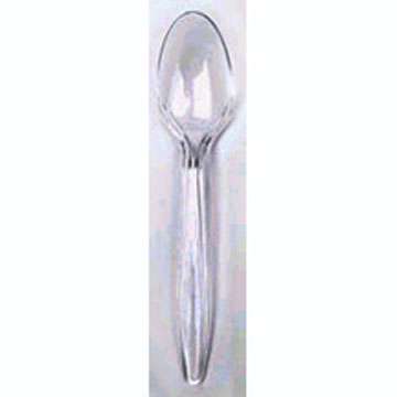 HD CLEAR Plastic SPOON (1000)