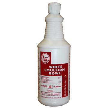 WHITE EMULSION BOWL CLEANER